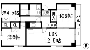 ノイハウス宝塚の物件間取画像